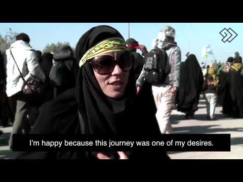 Claudias travelogue in arbaeen